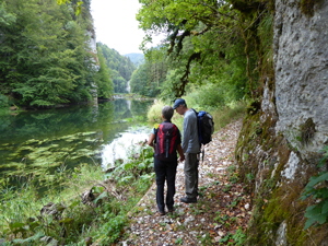 Weg am Doubs